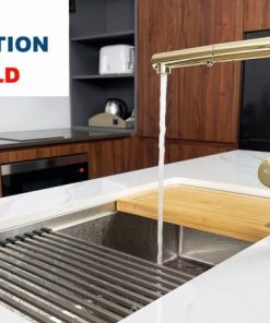 VÒI RỬA BÁT RÚT DÂY KONOX ARTAN NICKEL - 19 VÒI RỬA BÁT RÚT DÂY KONOX ARTAN GOLD