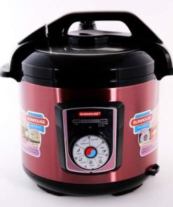 Nồi áp suất điện đa năng SUNHOUSE SHD1755 đỏ