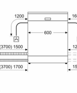 Máy Rửa Bát Độc Lập Bosch HMH.SMS2HAI12E Series 2 - 12