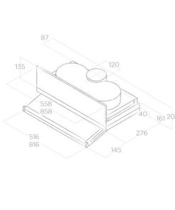 Máy hút mùi Elica CIAK 60CM - 5
