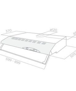 Máy hút mùi Elica CONCORDE IX 60CM