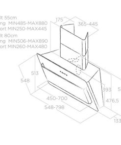 Máy hút mùi Elica BELT - 8 Máy hút mùi Elica BELT - 7