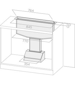 Máy hút mùi Elica SEE YOU - FT - 6 Máy hút mùi Elica SEE YOU - FT - 5