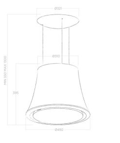 Máy hút mùi Elica AUDREY - 9