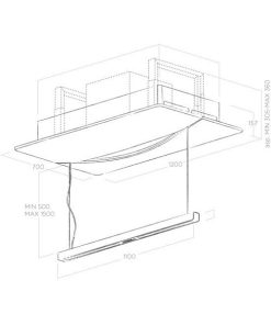 Máy hút mùi Elica EMPTY SKY FT - 9