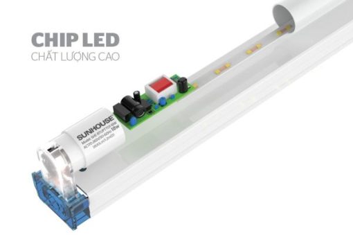 Bộ đèn LED tuýp thủy tinh Sunhouse SHE-BTUPTT01-18W - 3