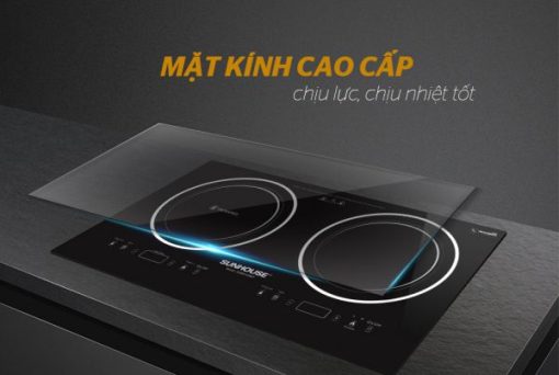 BẾP ĐÔI ĐIỆN TỪ HỒNG NGOẠI SUNHOUSE SHB9103MT - 3