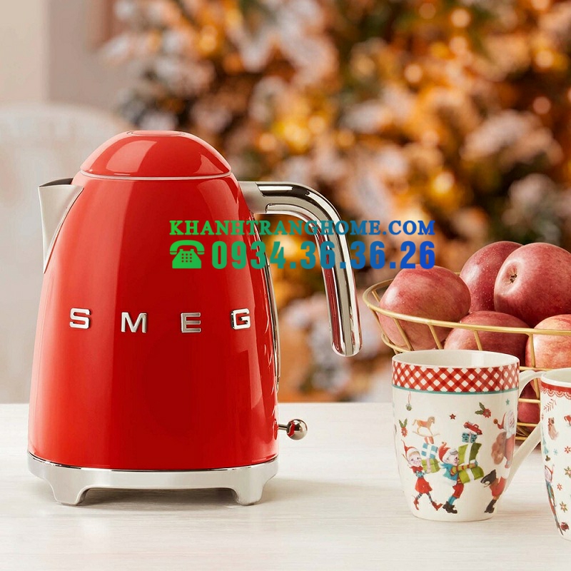 ẤM ĐUN NƯỚC THẬP NIÊN 50 MÀU ĐỎ SMEG KLF03RDEU 535 43 679