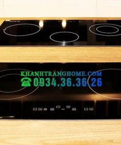 Bếp điện từ 2 vùng nấu Malloca MH-02IR LB / Bếp 1 điện 1 từ, kính Eurokera - 6 BẾP ĐIỆN TỪ 2 VÙNG NẤU MALLOCA MH-02IR LB