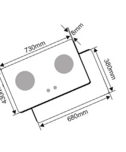 BẾP GAS ÂM KAFF KF-670