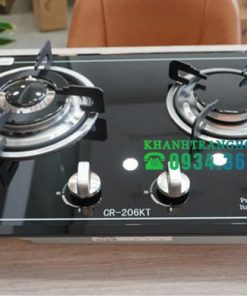 Bếp gas âm kính 2 lò Capri CR-206KT - 5 BẾP GAS ÂM KÍNH 2 LÒ CAPRI CR-206KT