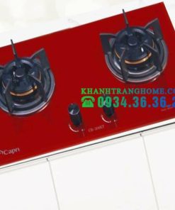 BẾP GAS ÂM KÍNH 2 LÒ CAPRI CR-208KT RED