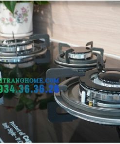 Bếp gas âm kính 3 lò Capri CR-308KT - 7 BẾP GAS ÂM KÍNH 3 LÒ CAPRI CR-308KT