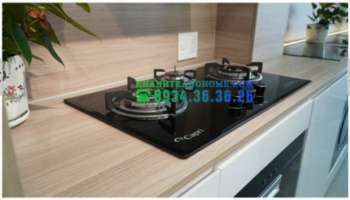 BẾP GAS ÂM KÍNH 3 LÒ CAPRI CR-37KT