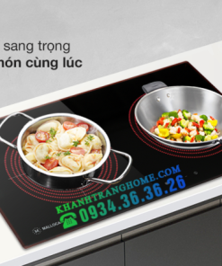 Bếp hồng ngoại 2 vùng nấu Malloca MR 732 / Nhập khẩu Tây Ban Nha, kính Schott Ceran - 6 BẾP HỒNG NGOẠI 2 VÙNG NẤU MALLOCA MR 732