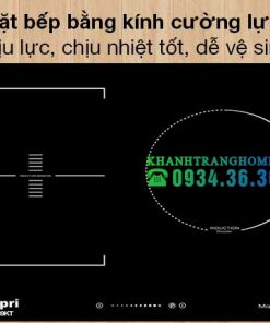 BẾP TỪ 3 VÙNG NẤU CAPRI CR-839KT