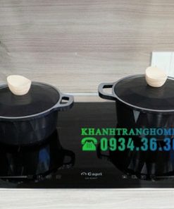 Bếp từ hồng ngoại đôi Capri CR-825KT - 7 BẾP TỪ HỒNG NGOẠI ĐÔI CAPRI CR-825KT
