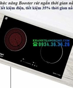 BẾP TỪ HỒNG NGOẠI ĐÔI CAPRI CR-829KT