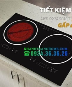 BẾP ĐÔI ĐIỆN TỪ HỒNG NGOẠI SUNHOUSE SHB8609