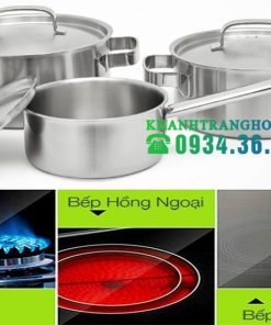 Bộ nồi inox 6 món Malloca SA-2030 - 5 BỘ NỒI INOX 6 MÓN MALLOCA SA-2030