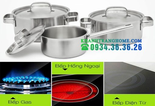 BỘ NỒI INOX 6 MÓN MALLOCA SA-2030