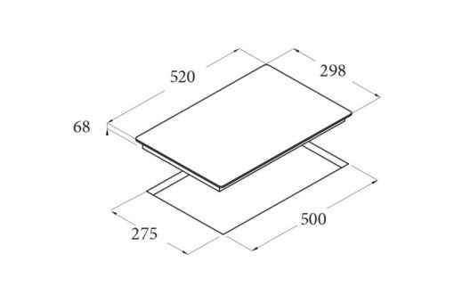 Bếp từ Cata IB 302 BK