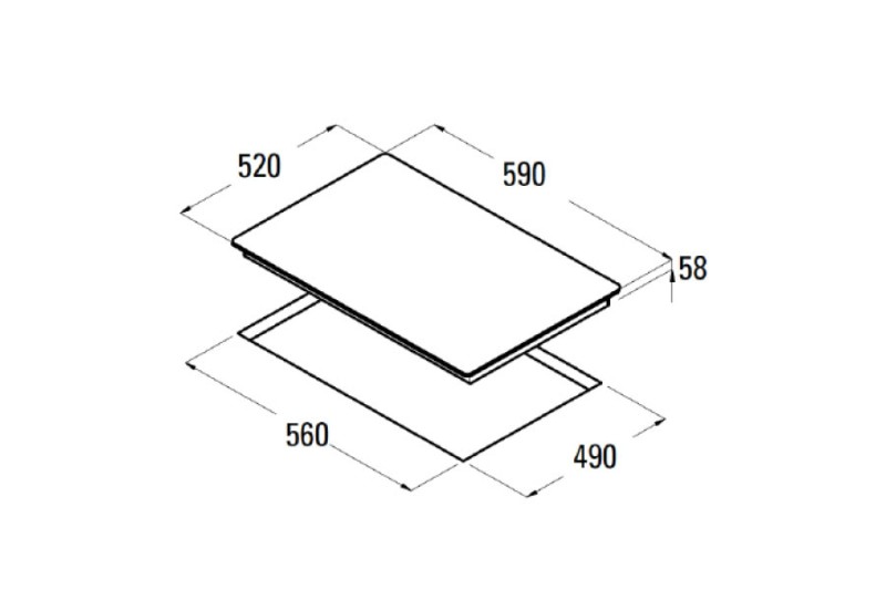 Bếp từ Cata IB 633 X