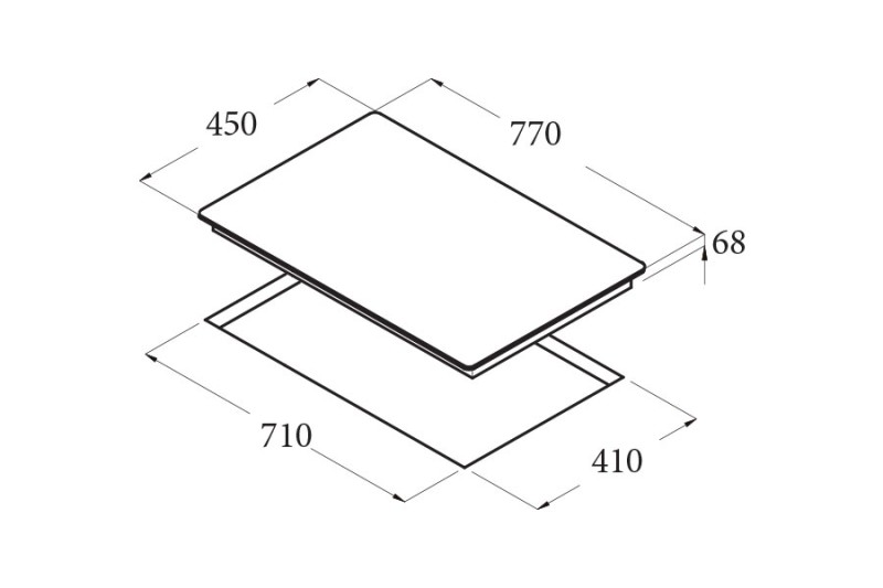 Bếp từ Cata IB 772