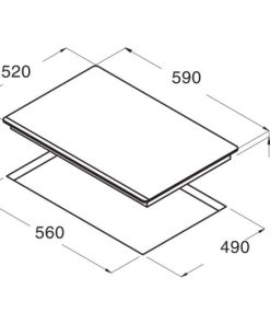 Bếp từ Cata IF 6002 BK