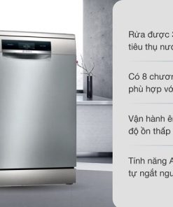MÁY RỬA BÁT ĐỘC LẬP BOSCH HMH.SMS8YCI01E SERIES 8 SẤY ZEOLITH MADE IN GERMANY - 43 Bosch HMH.SMS8YCI01E