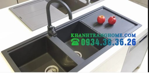 CHẬU ĐÁ MALLOCA NERO K-50040