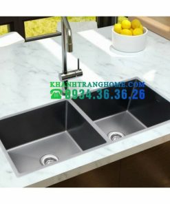 Chậu inox Kaff KF-HM8245BI - 5 CHẬU INOX KAFF KF-HM8245BI