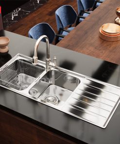 CHẬU RỬA BÁT KONOX Artusi KS11650 1D BÀN PHẢI - 16 CHẬU RỬA BÁT KONOX Artusi KS11650 1D BÀN PHẢI