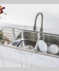 CHẬU RỬA BÁT KONOX Artusi KS11650 1D BÀN TRÁI - 14 CHẬU RỬA BÁT KONOX Artusi KS11650 1D BÀN TRÁI