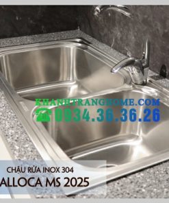Chậu rửa chén Inox Malloca MS-2025 - 5 CHẬU RỬA CHÉN INOX MALLOCA MS-2025