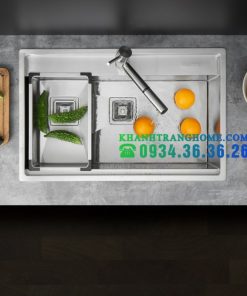 CHẬU RỬA INOX KAFF KF-HM6045BI
