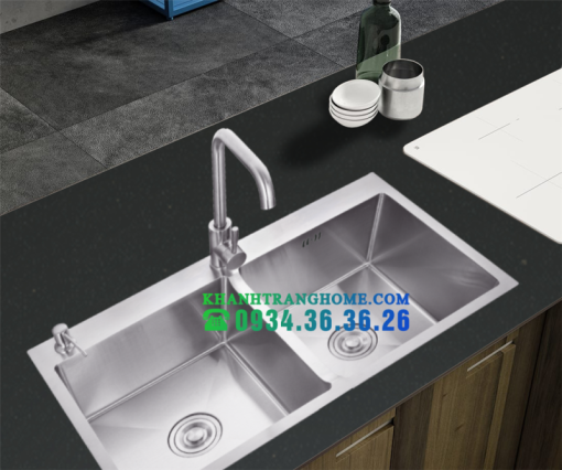 CHẬU RỬA INOX KAFF KF-HM8245C