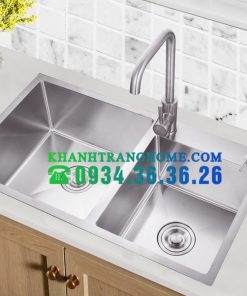 Chậu rửa INOX KAFF KF-HM8245L - 5 CHẬU RỬA INOX KAFF KF-HM8245L