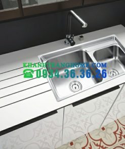 Chậu rửa INOX KAFF KF-M8245GHR - 7 CHẬU RỬA INOX KAFF KF-M8245GHR