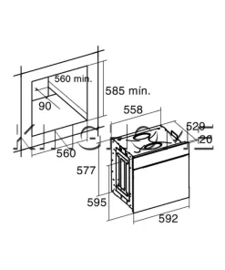 Lò Nướng Cata MRA 7108 BK - 6 Lò Nướng Cata MRA 7108 BK