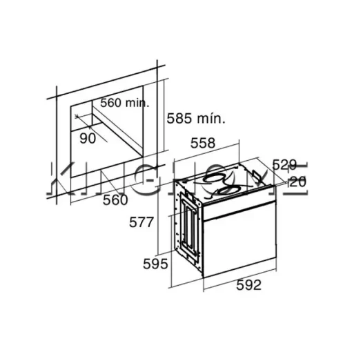 Lò Nướng Cata MRA 7108 BK