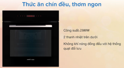 Lò Nướng Cata MT 8012 BK