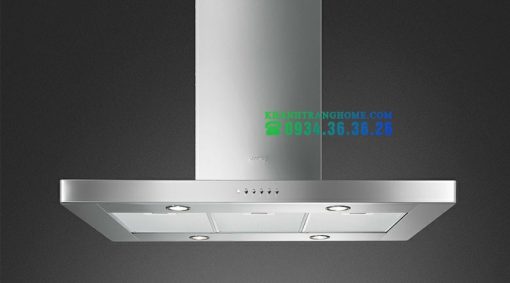 MÁY HÚT MÙI ĐẢO 90CM THÉP KHÔNG GỈ SMEG KI90XE 536 84 628