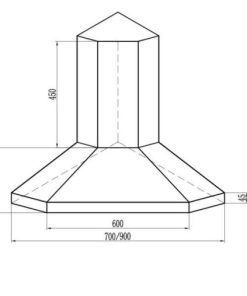 MÁY HÚT MÙI KAFF KF-CN700I - 16 MÁY HÚT MÙI KAFF KF-CN700I