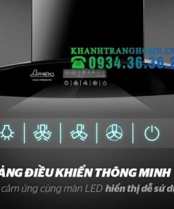 MÁY HÚT MÙI KÍNH CONG CAO CẤP SUNHOUSE APEX APB6680 70C