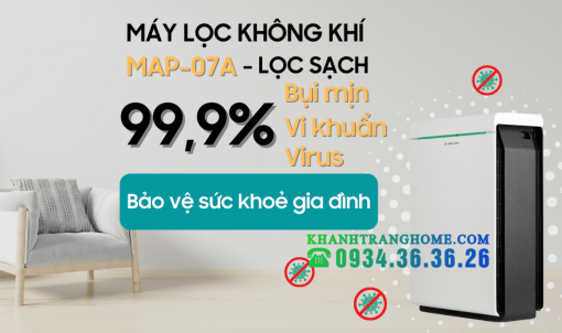 MÁY LỌC KHÔNG KHÍ MALLOCA MAP-07A