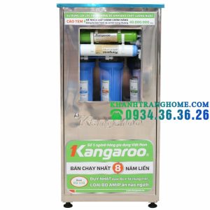 MÁY LỌC NƯỚC KANGAROO 8 LÕI LỌC KG118 KHÔNG TỦ