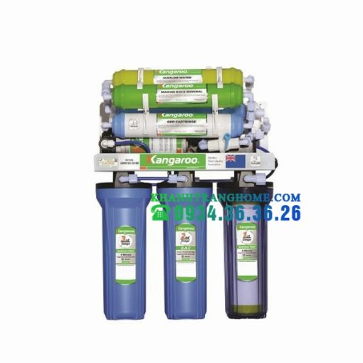 MÁY LỌC NƯỚC KANGAROO 9 LÕI LỌC KG109 KHÔNG VỎ TỦ