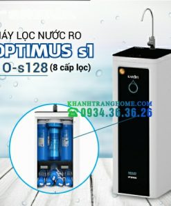 MÁY LỌC NƯỚC OPTIMUS KAROFI S1 8 LÕI ĐÈN UV O-S128/U