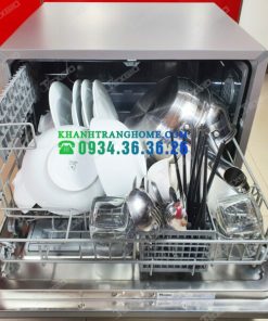 MÁY RỬA CHÉN TEXGIO TG DT2026 - MINI 6 BỘ SẤY KHÍ NÓNG DIỆT KHUẨN UV